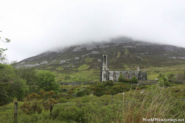 Dunlewey Church of Ireland at the Foot of Mount Errigal