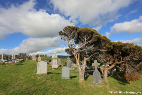 Cemetery at Saint Colmcille's Abbey