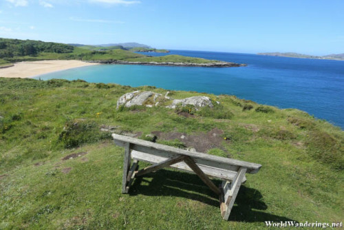 Bench to Admire the View at Ards Forest Park