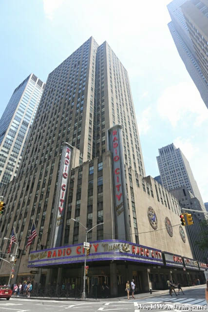 Radio City Music Hall in New York City