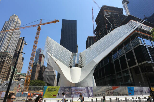 The Oculus at the World Trade Center Transporation Hub