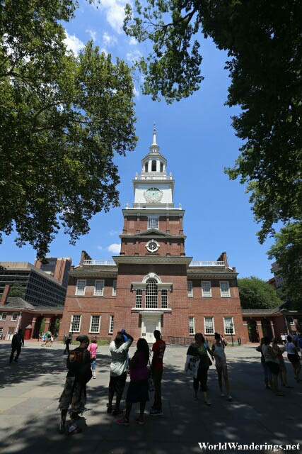 South Facade of the Independence Hall
