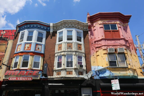 Colorful Buildings at South Street in Philadelphia
