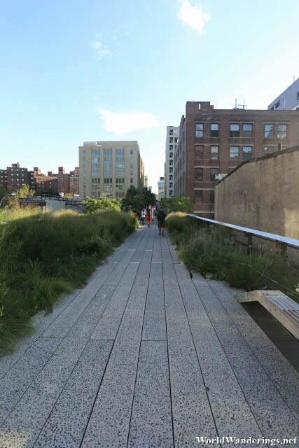 Walking Along the High Line