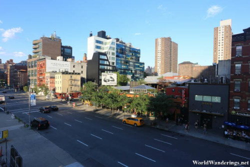 A Look at the Street from the High Line