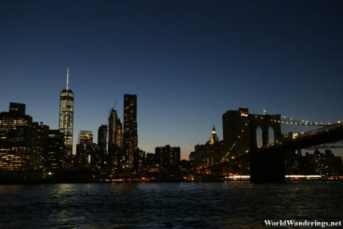New York Cityscape at Night