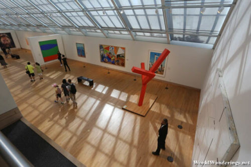 Modern Art Gallery at the Metropolitan Museum of Art in New York