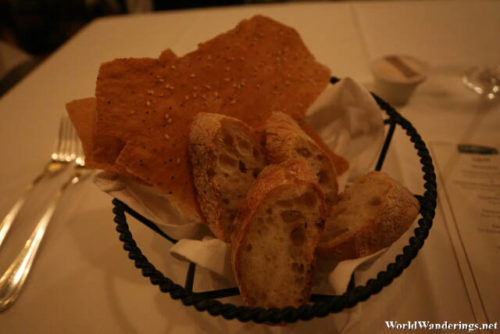 Appetizers Before the Main Course at Smith and Wollensky in New York