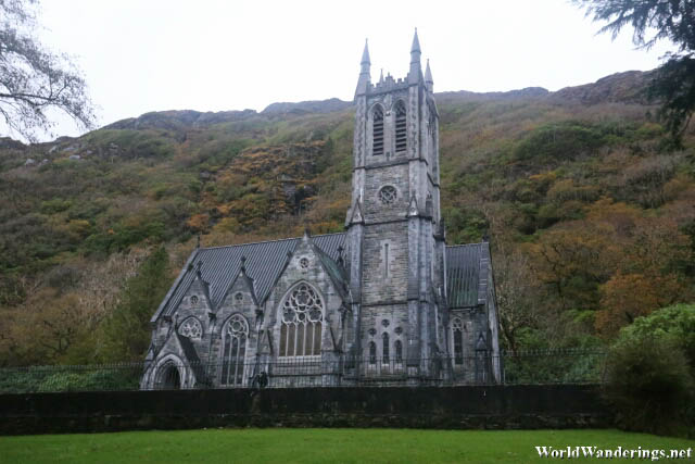 Gothic Church in Kylemore Abbey