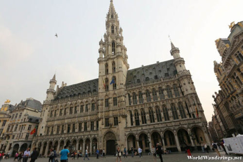 Town Hall at La Grand-Place in Brussels