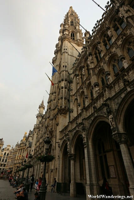 Town Hall at the La Grand-Place in Brussels