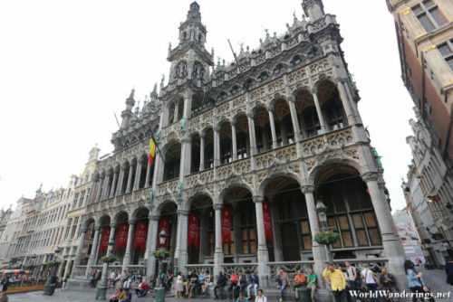 Elegant King's House at La Grand-Place in Brussels City Center