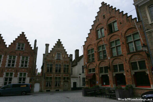 Buildings Near the Sint-Salvator Cathedral