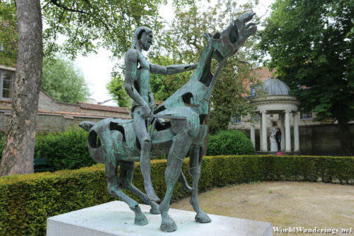 One of the Four Horsemen of the Apocalypse in Bruges