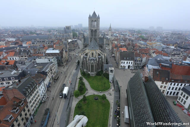 View of Ghent from the Belfry