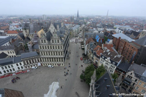 A Look at the Guildhalls Below the Belfry of Ghent