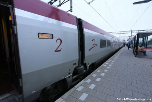 Thalys High Speed Train to Amsterdam