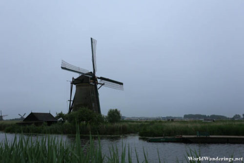 A Windmill at Kinderdijk