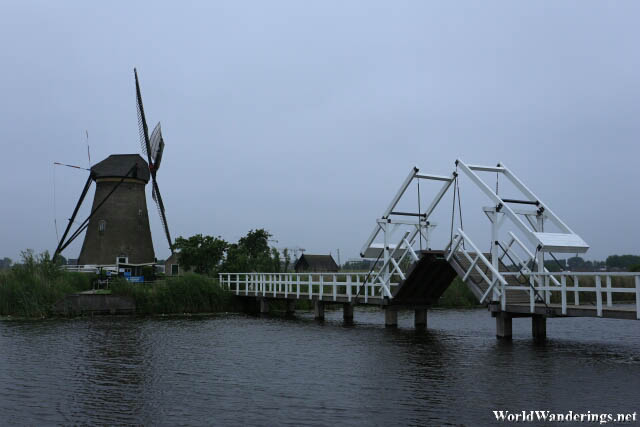 Retractable Bridge at Kinderdijk