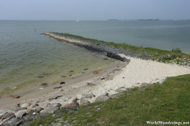 Piece of Land Juts out into the IJsselmeer
