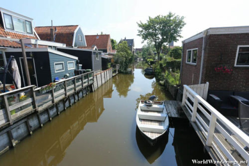 Canals in De Rijp Village