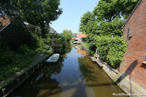 Canal in De Rijp Village
