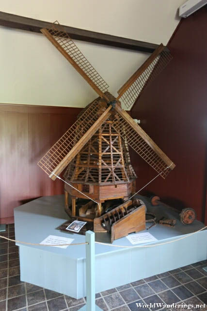 Model of a Windmill a De Museummolen