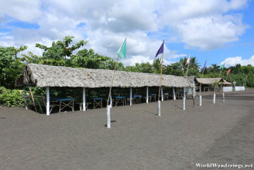Beach Huts at Coron-coron Beach