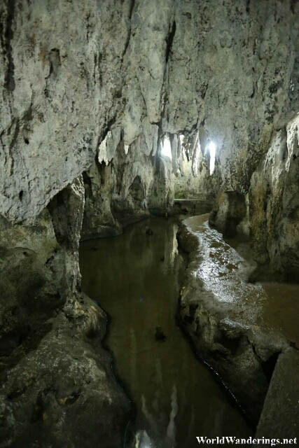 Pool Inside the Hoyop-hoyopan Cave