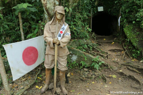 Japanese Soldier Statue at Ligñon Hill