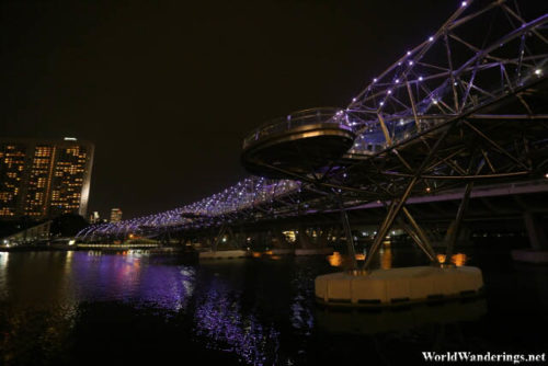 Helix Bridge in Singapore