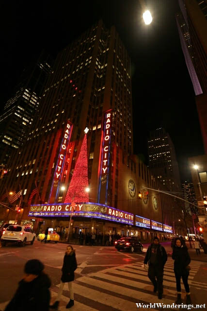 Radio City at Night