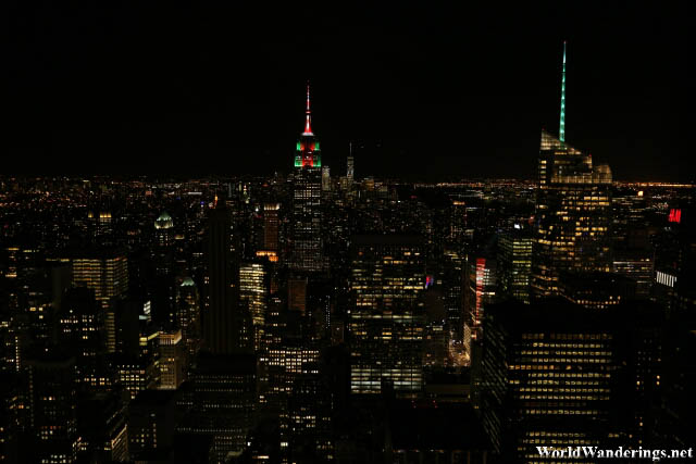 Empire State Building from the Top of the Rock