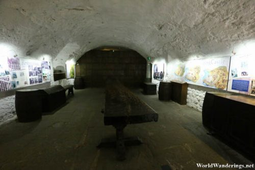 Exhibits on Bunratty Castle