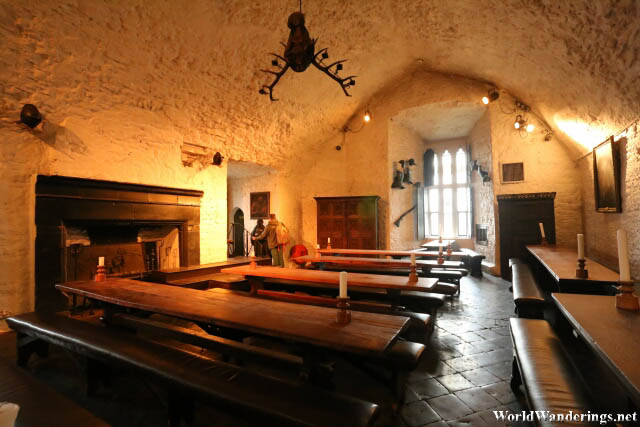 Banquet Hall at Bunratty Castle