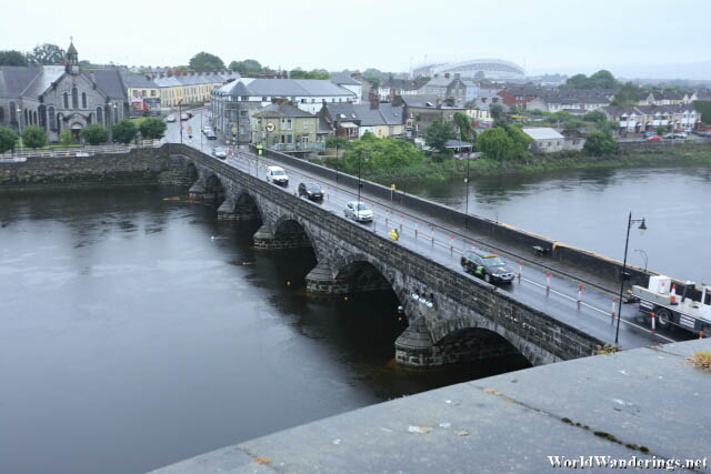 Bridge Crossing the River Shannon