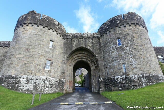 Main Gates of the Glenstal Abbey