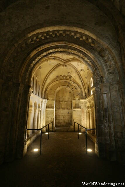 Inside Cormac's Chapel