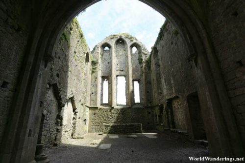 I Think This is the Altar Area of the Church at Hore Abbey
