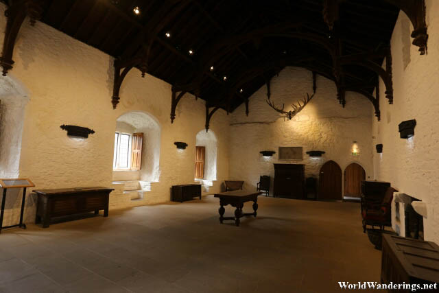 Great Hall at Cahir Castle