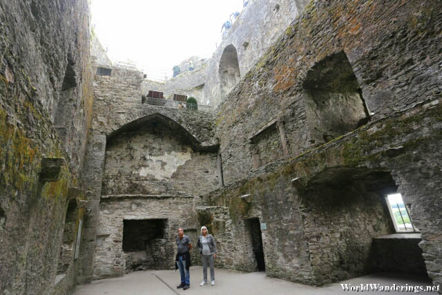 Inside Blarney Castle