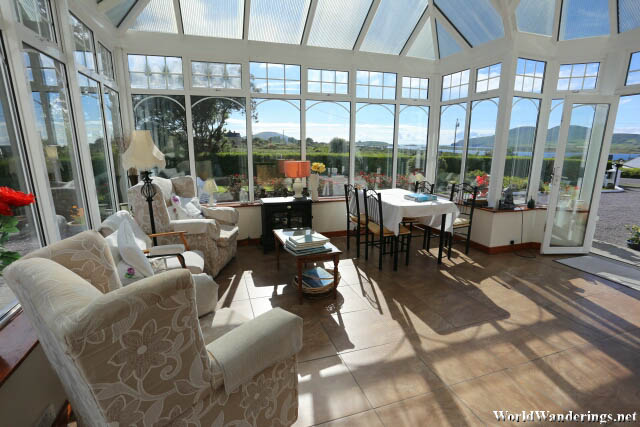 Sun Room at Sea Breeze Bed and Breakfast in Cahersiveen