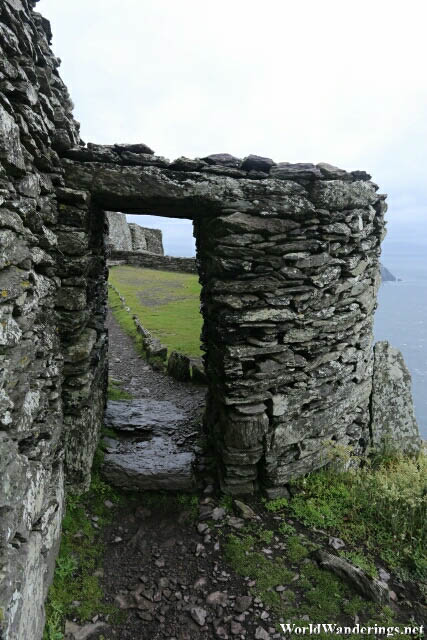 Entrance to the Monastery Complex at Skellig Michael