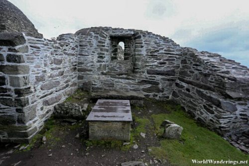 Ruins of the Church of Saint Michael at Skellig Michael