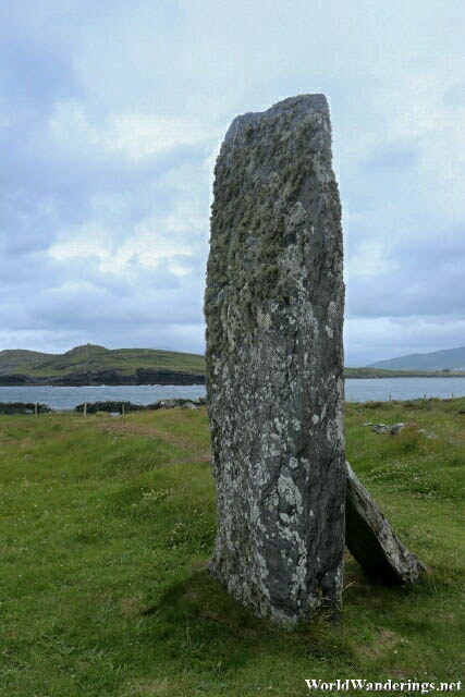 Glanleam Standing Stone at Cromwell Point