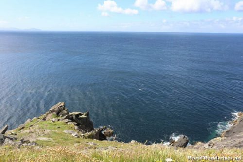 View of the Atlantic Ocean from Slea Head Drive