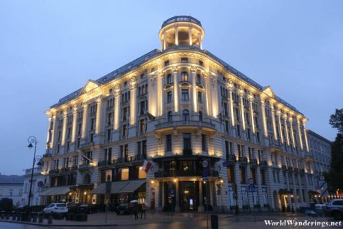 Hotel Bristol in Warsaw
