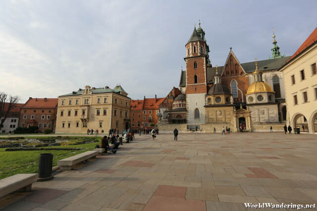 Square Outside Wawel Cathedral