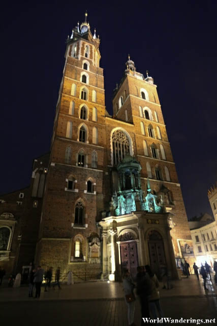 Saint Mary's Basilica in Krakow