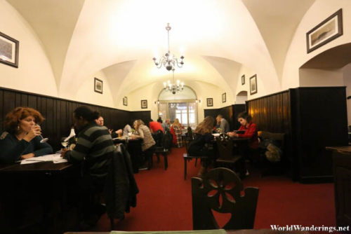 Inside Balaton Restaurant